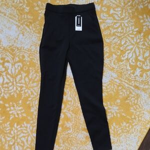 Express Black Supersoft Knit Trousers